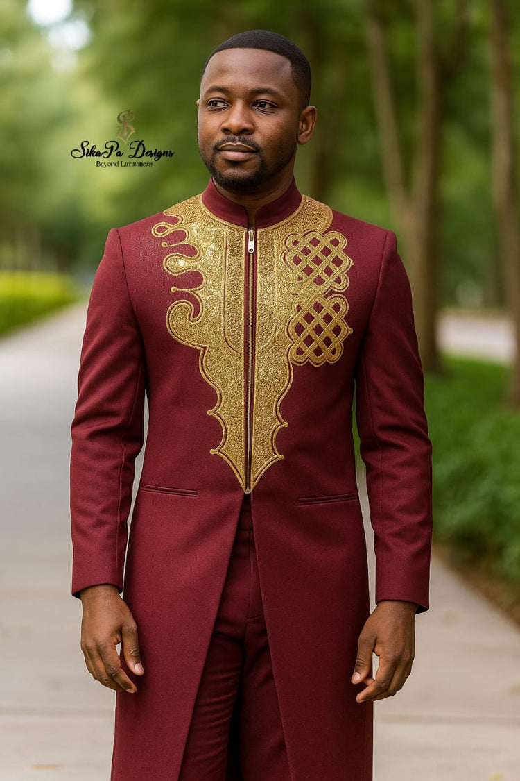 African Men’s Clothing – Handmade Kaftan & Formal Wear
