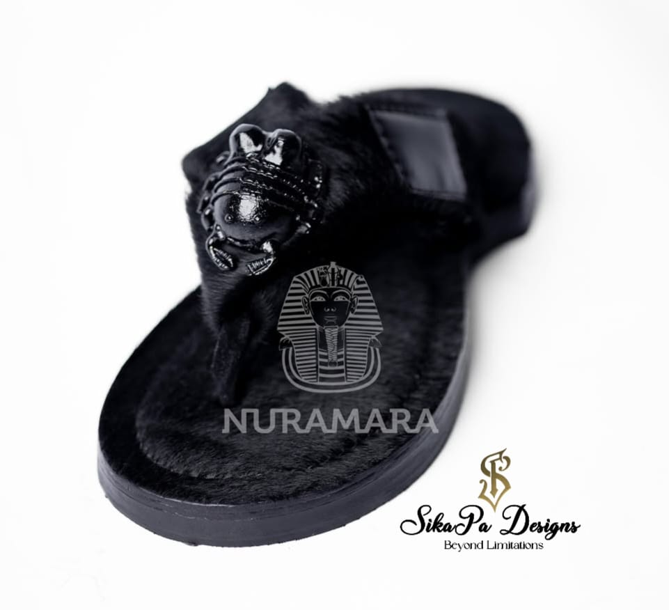 African Sandals – Royal Emblem – Noble Heritage Footwear