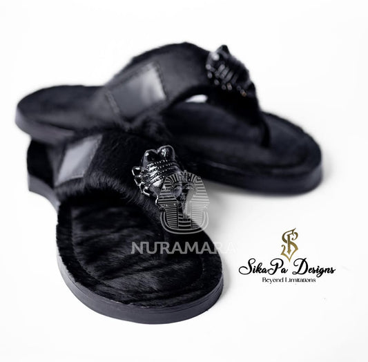 African Sandals – Royal Emblem – Noble Heritage Footwear