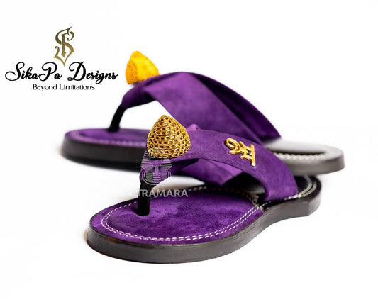 African wedding sandals – Royal Dignity – Prestige Ahenema Wear