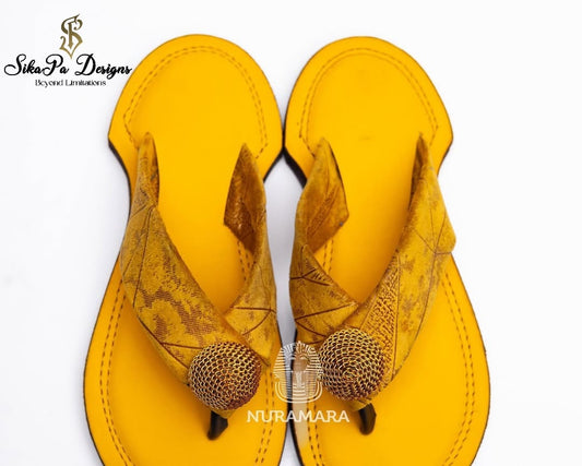 African wedding sandals – Royal Dynasty Ahenema – Tradition with Honor