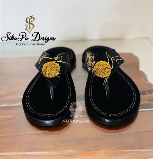 African handmade Sandals-Empire Ahenema – Sandals of Prestige