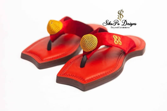 Elegant Sandals For Royals - African cultural footwear