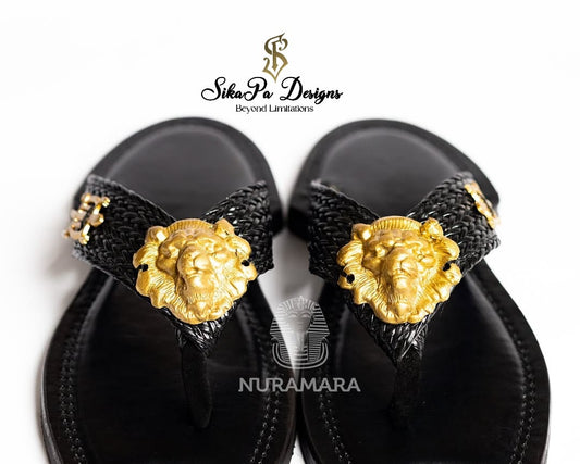 Royal Ahenema sandals for men and women - Royal ceremony slippers