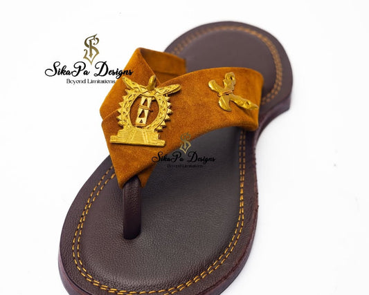 African Royal Sandals For Elegance - Classic Kente sandals