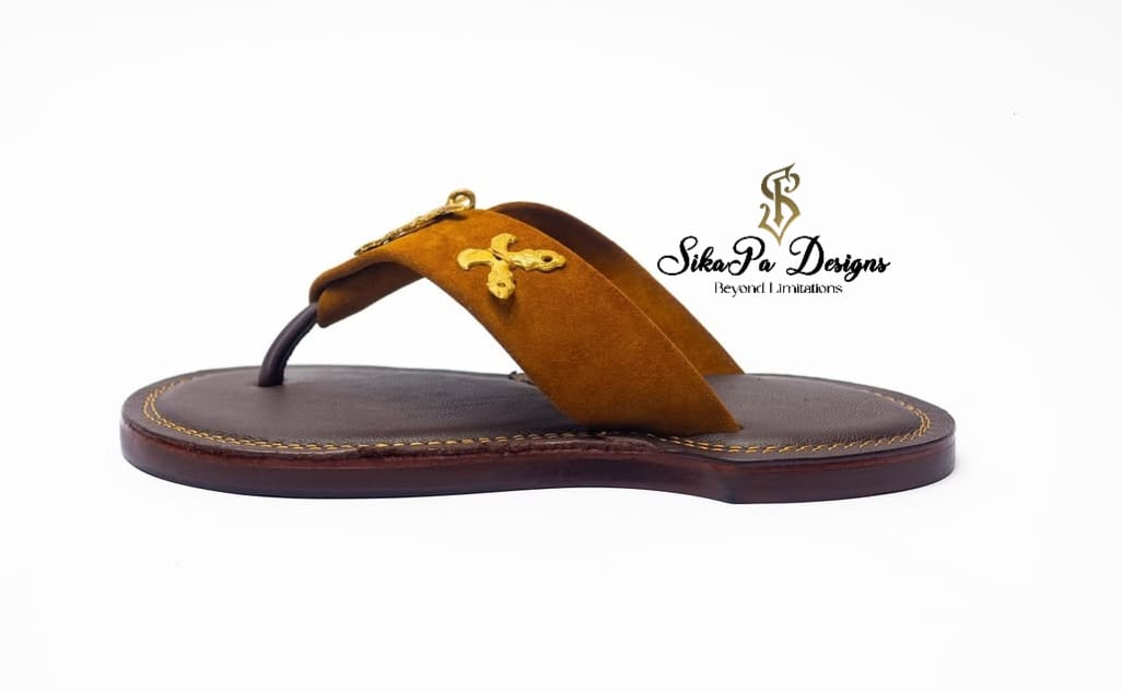 African Royal Sandals For Elegance - Classic Kente sandals