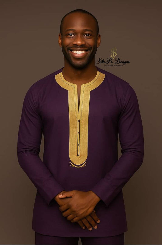 African Traditional Clothing for Men – Made to Order