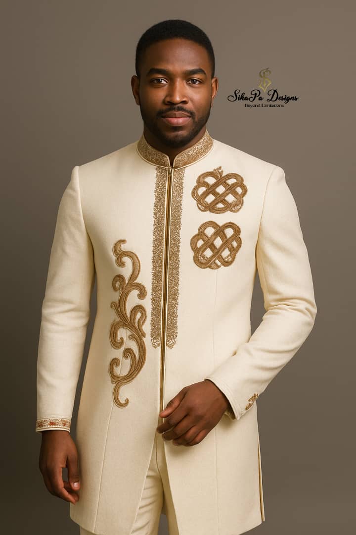 Luxury African Men’s Wear – Suit & Two-Piece Suit
