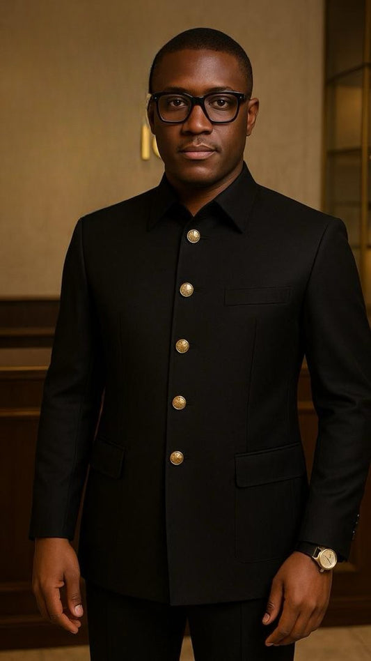 African Menswear Kaftan – Luxury Edition