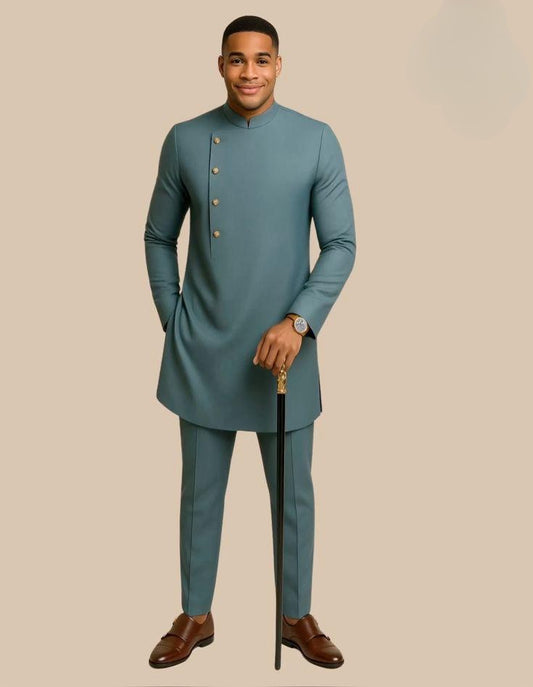 High-End African Kaftan for Men – Stylish Traditional Wear