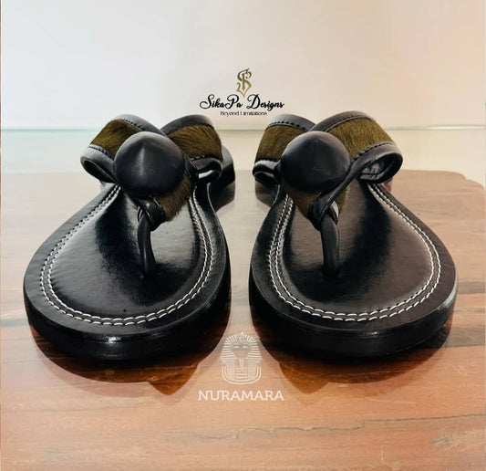Unisex Ahenema Sandals – Classic Handmade African Design
