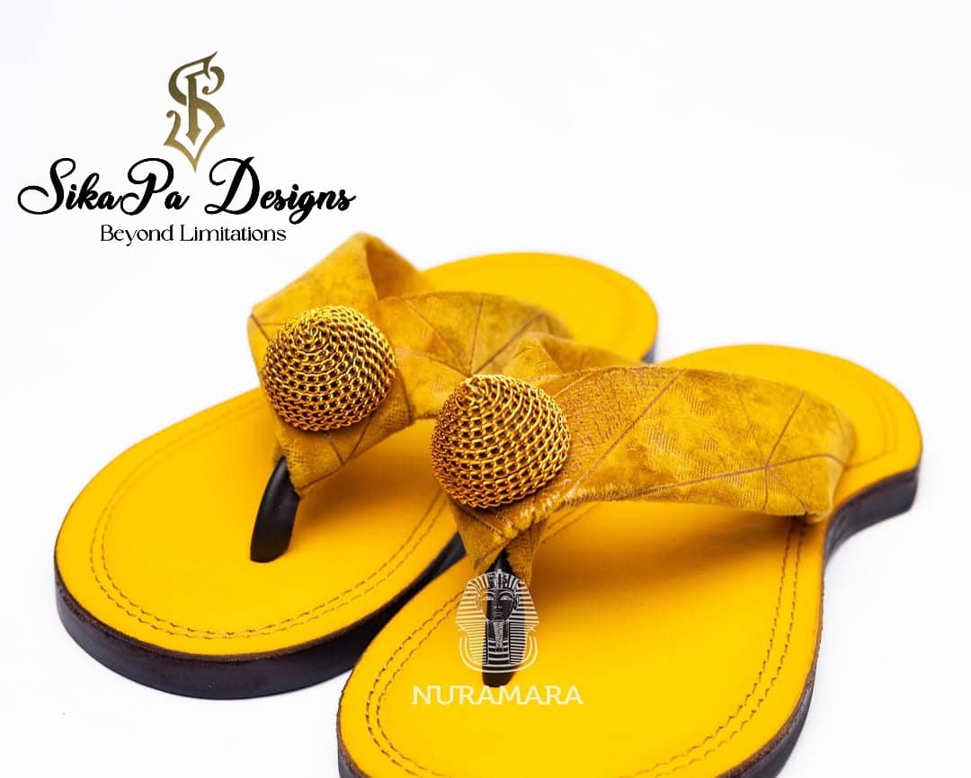 African wedding sandals – Royal Dynasty Ahenema – Tradition with Honor