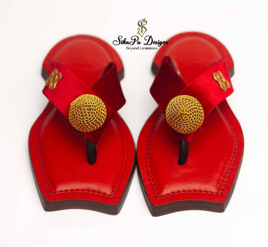 Elegant Sandals For Royals - African cultural footwear