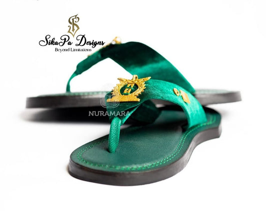 Royal Traditional Sandals - Royal couple sandals