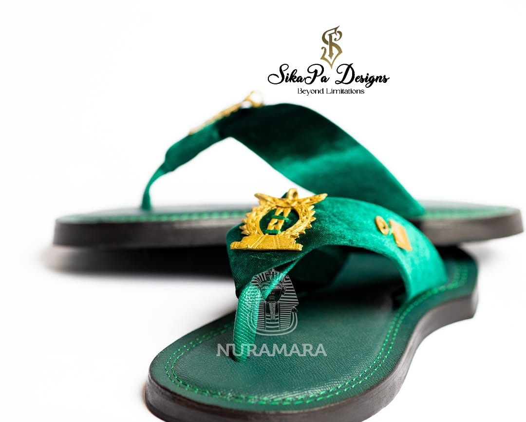 Royal Traditional Sandals - Royal couple sandals