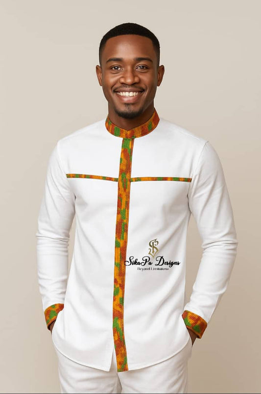 Men’s African Traditional Wear – Custom Kaftan Sets