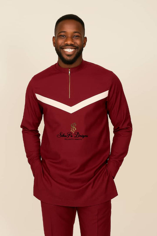 Luxury African Kaftan for Men – Made to Order Outfit