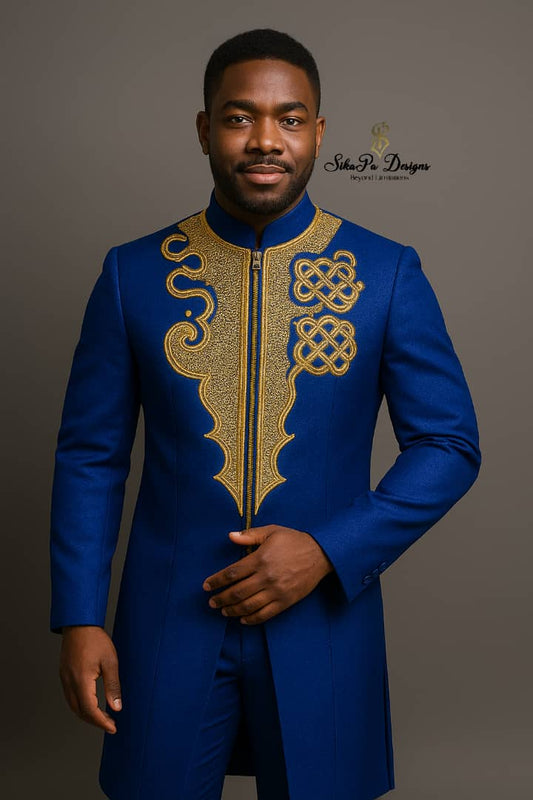 Luxury African Men’s Wear – Suit & Two-Piece Suit