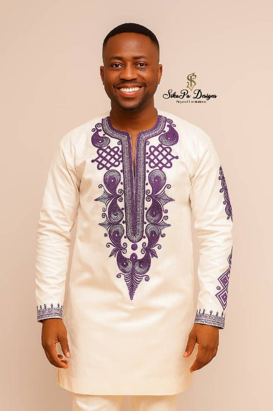African Men’s Festival & Party Wear – Designer Kaftan Sets