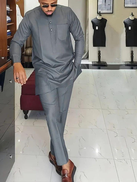 Authentic African Men’s Kaftan – Luxury Fashion