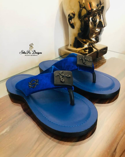 Authentic Ahenema Royal Slippers – Traditional Ghana Sandals