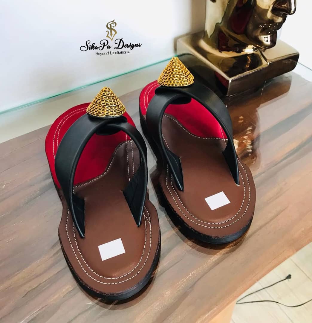 Handcrafted Ahenema Sandals – African Festival & Event Wear
