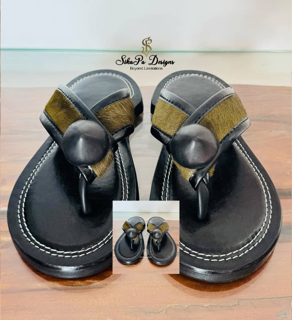 Unisex Ahenema Sandals – Classic Handmade African Design
