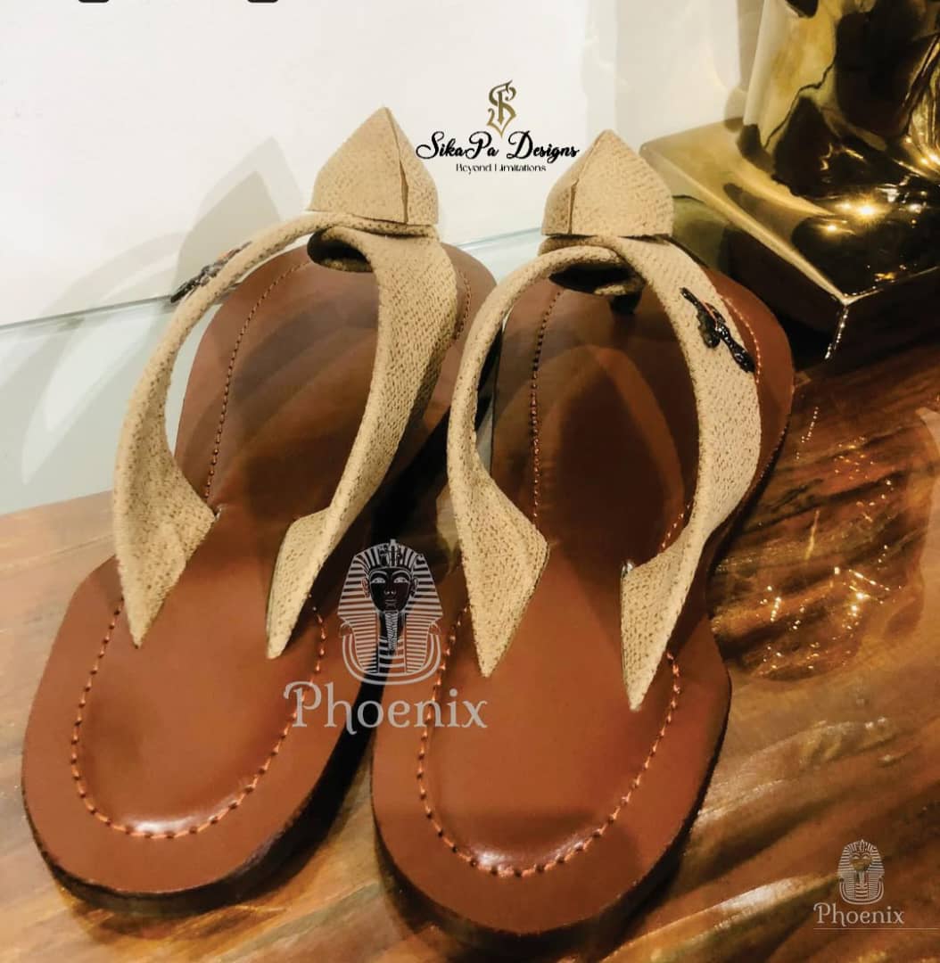 Timeless Handmade Ahenema – Unisex African Sandals