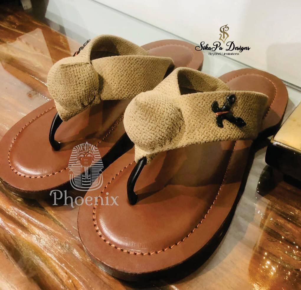 Timeless Handmade Ahenema – Unisex African Sandals