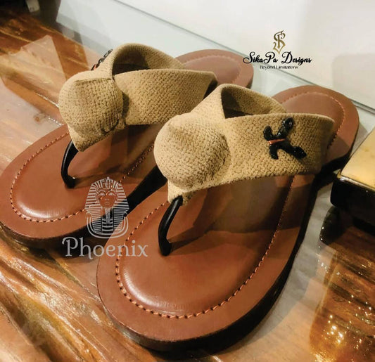 Timeless Handmade Ahenema – Unisex African Sandals